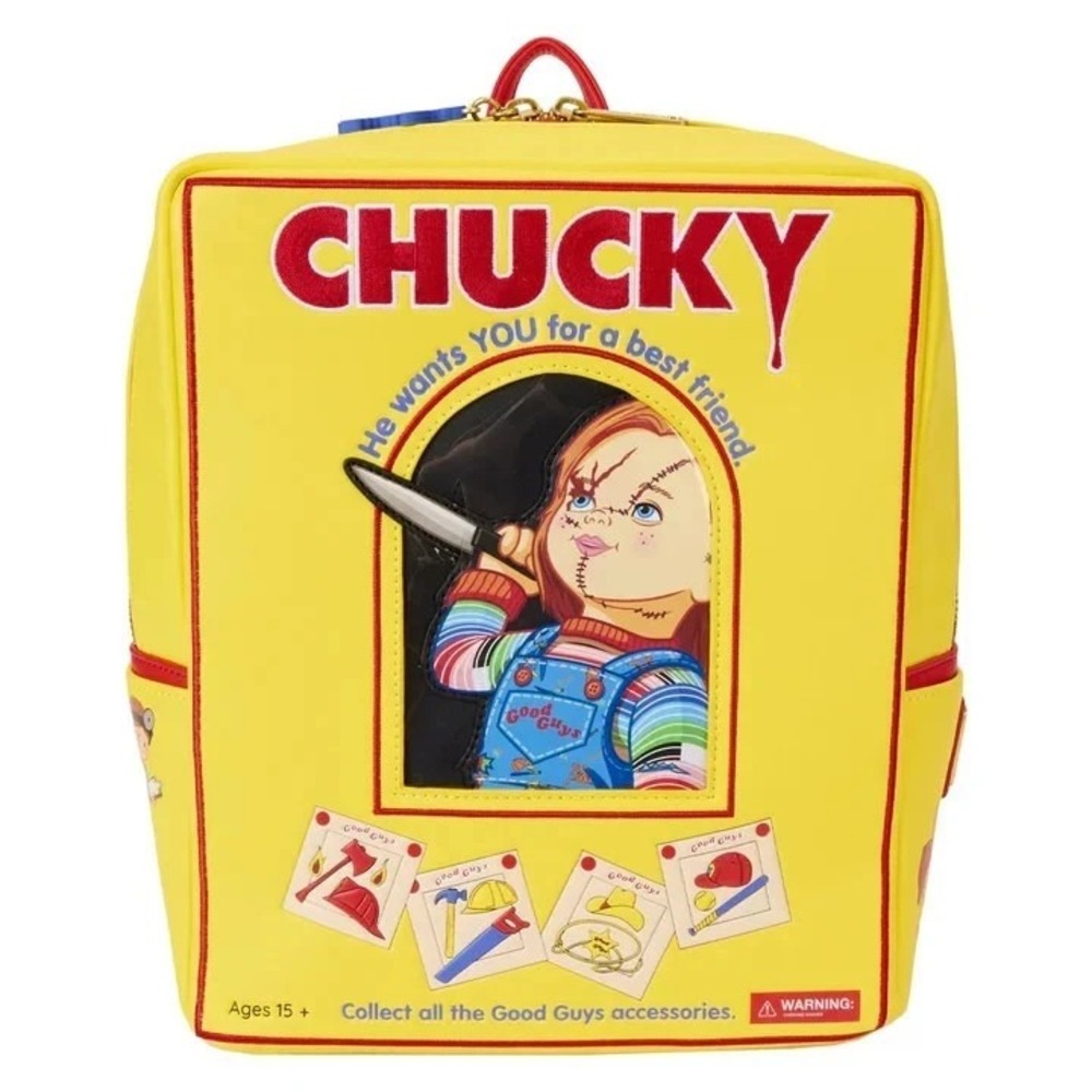 Loungefly‎ Universal Child's Play Chucky Box Mini Backpack